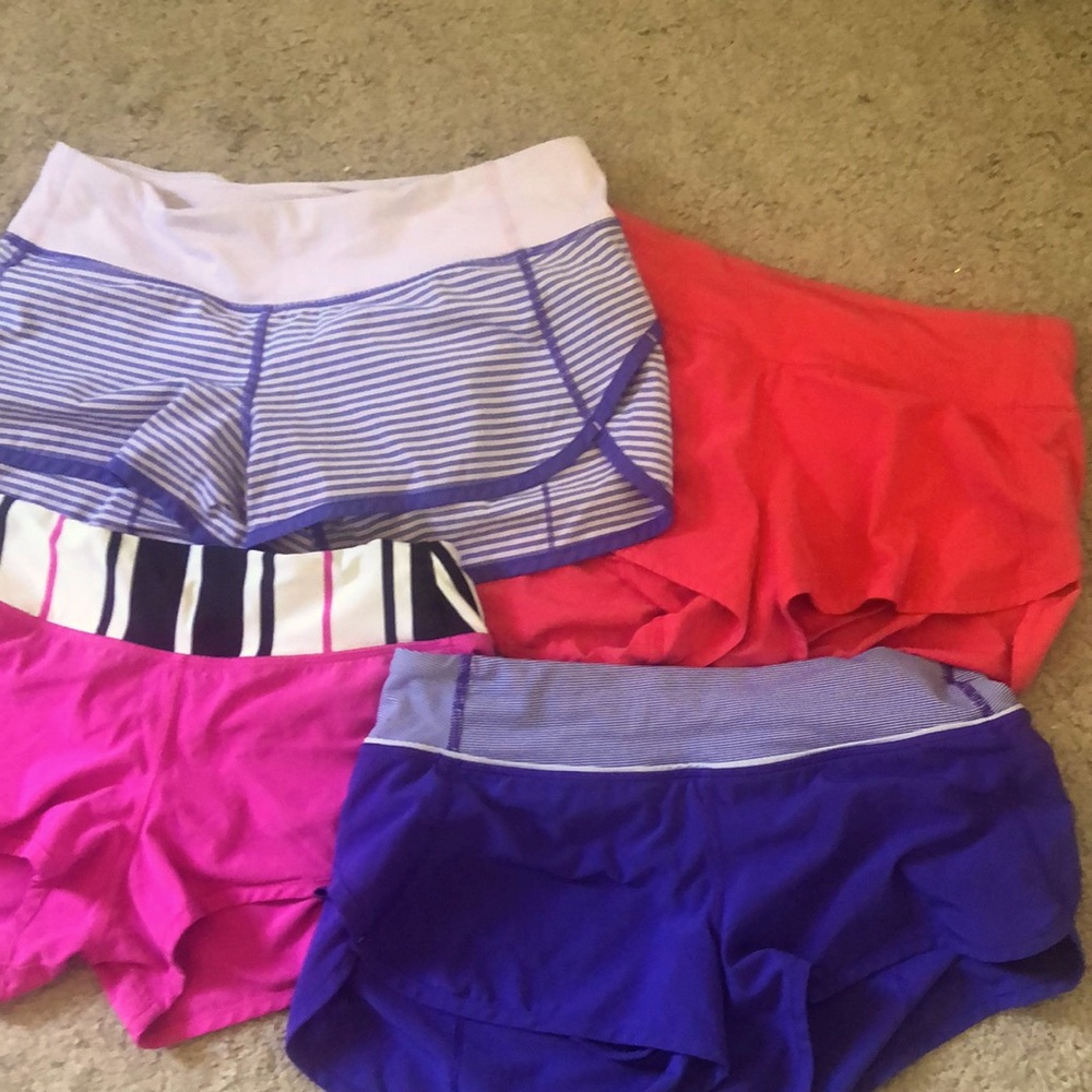 Lululemon Speed Shorts